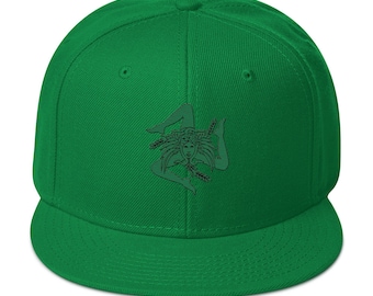 Green on Green Trinacria Hat