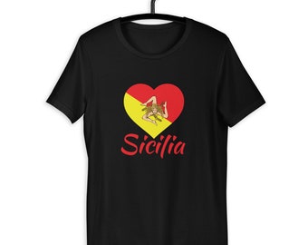 Sicilian Pride - Sicilia - I Love Sicily Trinacria T-shirt