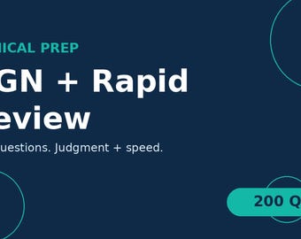 NCLEX Clinical Judgment 2026 | NGN Next Gen Practice Questions with Rationales Study Guide PDF