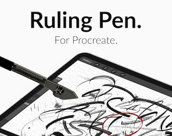 Ruling Pen for Procreate!