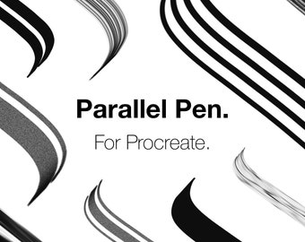 Procreate Parallel Pen!