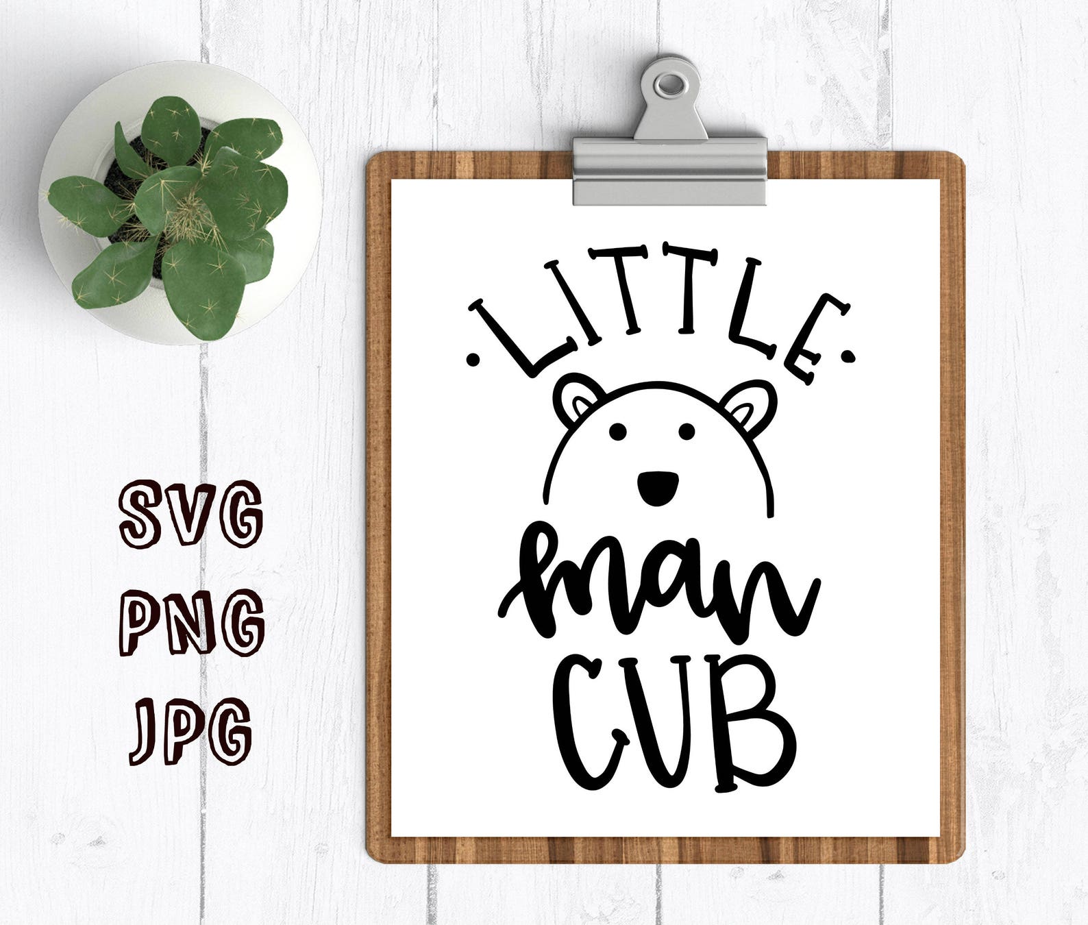 Download Little man cub bear svg cut file for cricut cut file for ...