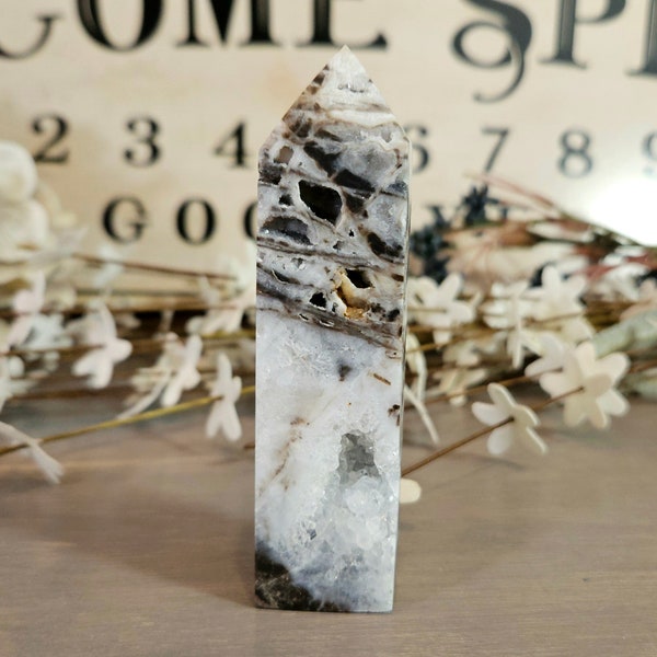 Druzy Sphalerite Tower