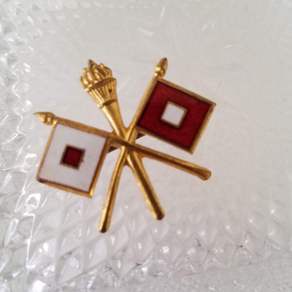 Signal Core Pin Signal Corps Insignia - Etsy