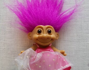 Vintage Collectible Russ Troll, Ballerina, Doll