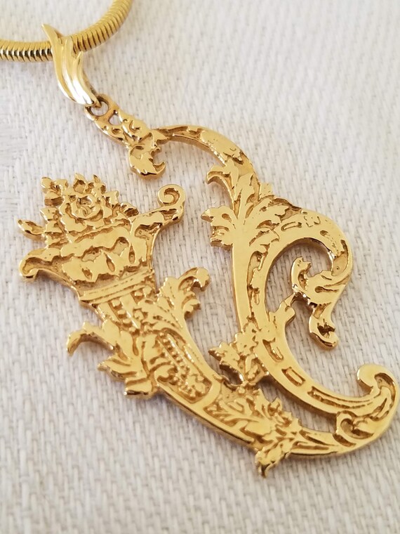 Vintage 14K Solid Gold Heavy Snake Chain Necklace… - image 5