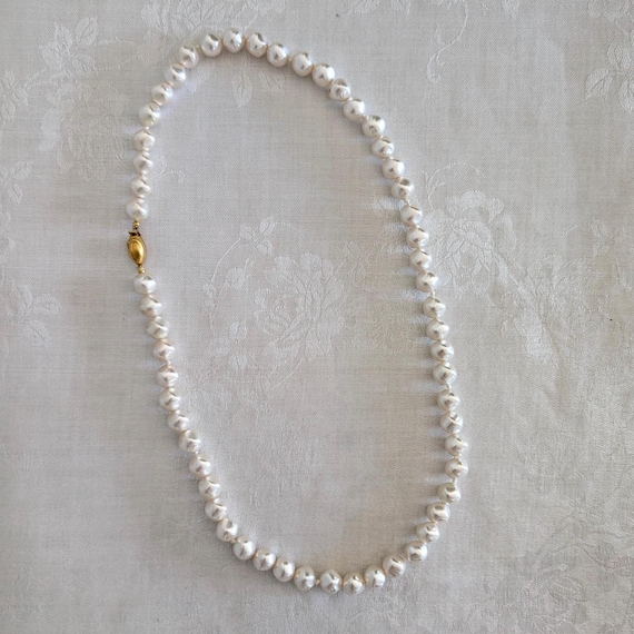 Vintage Signed Richelieu Chunky Faux Pearls with … - image 9