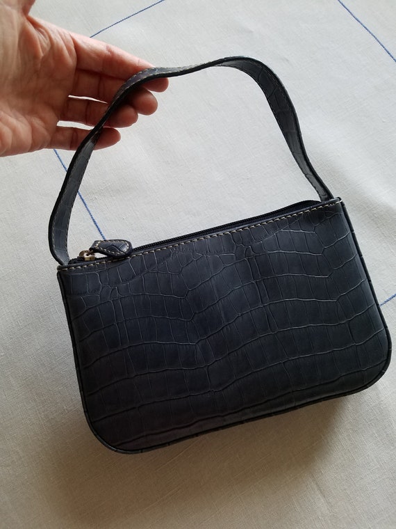 Dark Blue Studded Crossbody Bag – Lisa Robertson
