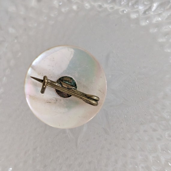 Vintage to Antique Delicate Mother of Pearl Glass… - image 4