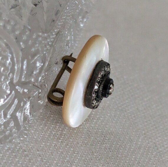 Vintage to Antique Delicate Mother of Pearl Glass… - image 3