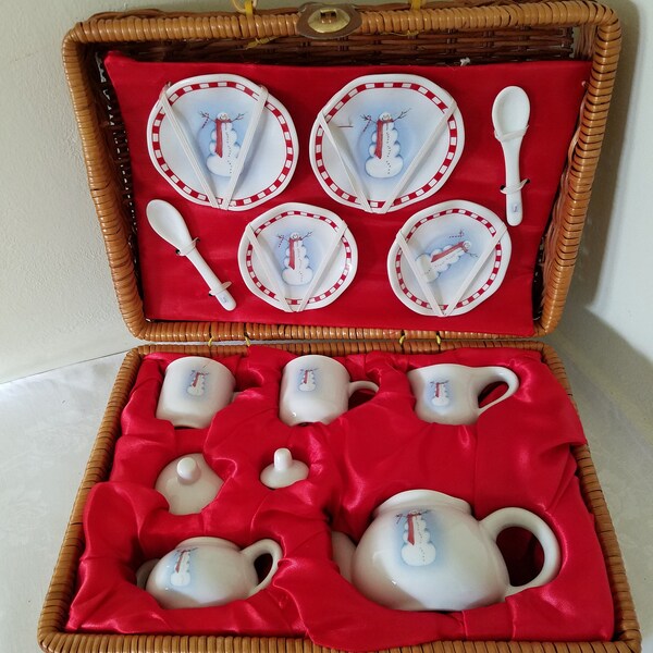 Porcelain Tea Set Etsy