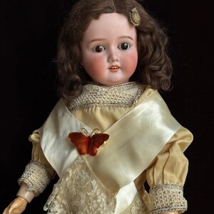Tête De Poupée Ancienne En Porcelaine – Schoenau & Hoffmeister – Pour Restauration