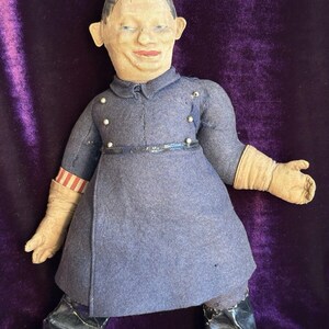 Unidentified 15” Vintage Dean’s Rag Book (?) Cloth Policeman Doll - Etsy