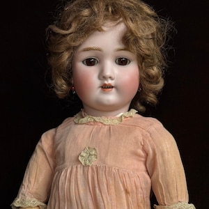 Simon Halbig Antique Bisque Doll - Etsy