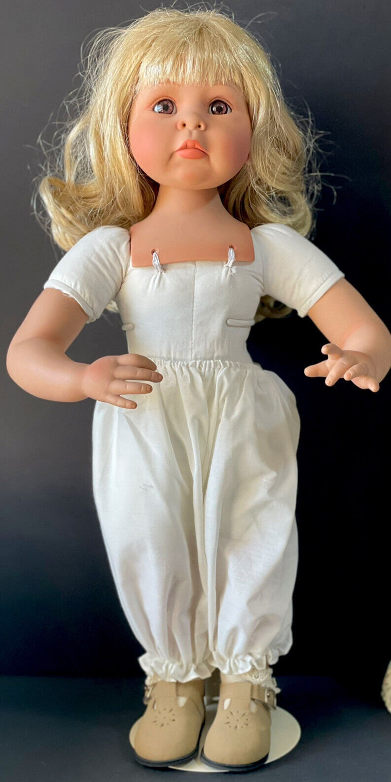 Collectible 20 Vinyl Doll by Linda Rick the Doll Maker LE Etsy