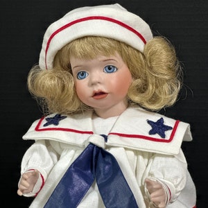 Wendy Lawton “Honey Bunch” 13” Porcelain Doll Box/Tag/COA Limited Edition 11/250