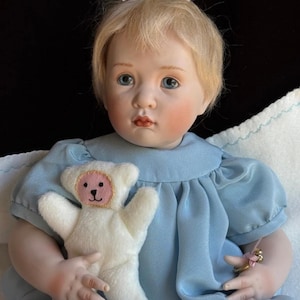 Beatrice Porcelain Doll - Etsy