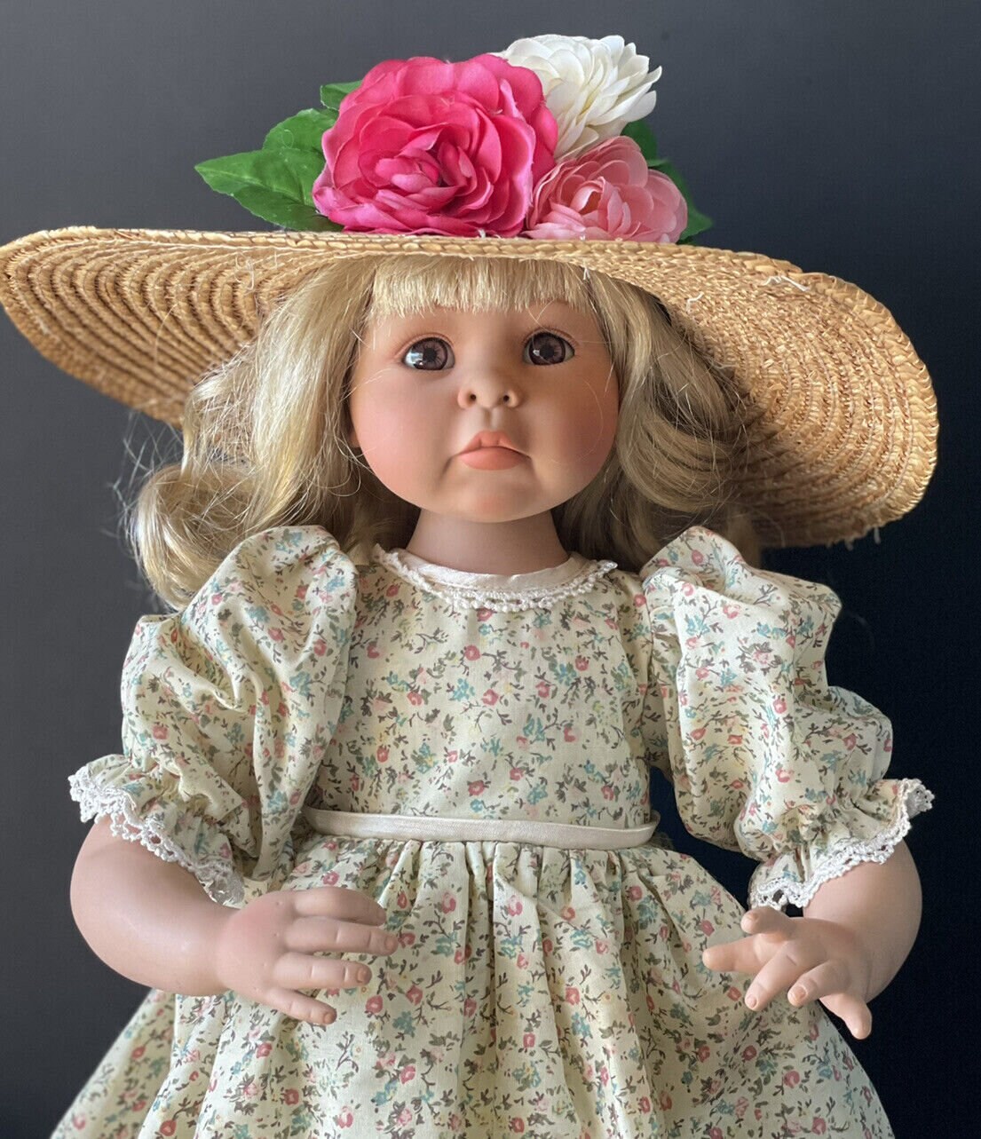 Collectible 20 Vinyl Doll by Linda Rick the Doll Maker LE Etsy