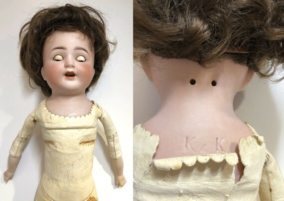 Antique K and K Toy Co. Alt, Beck & Gottschalck (?) Bisque