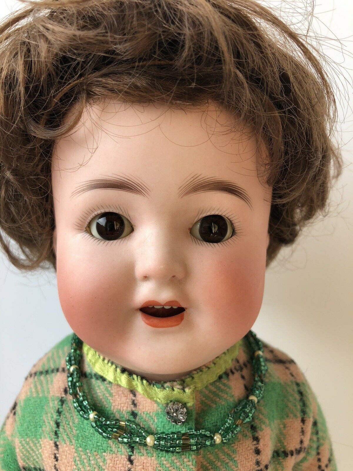 * antique doll ୨୧ ストローハットの ペグドールさん antique doll ୨୧ ストローハットの ペグドールさん antique