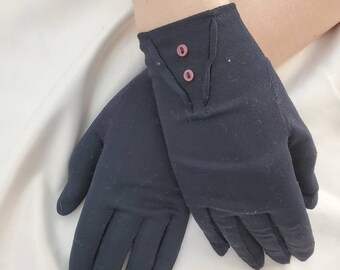 1950er Jahre Handschuhe schwarz 50er Jahre Autofahren Abend