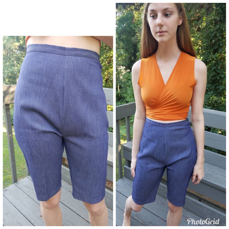 high waisted bermuda shorts