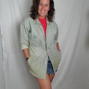 1980s jean jacket vintage 80s western denim