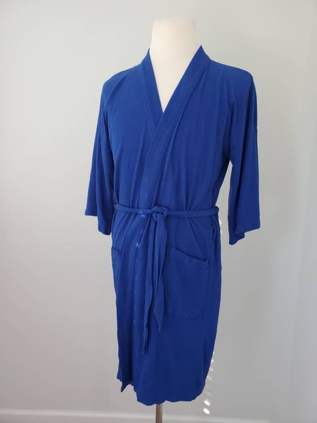 1970s Robe Vernon Blue Vintage 70s Wounded Bird - Etsy