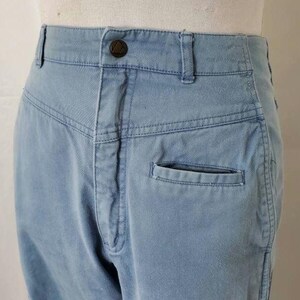1980s pants blue Liz Claiborne vintage 80s trousers
