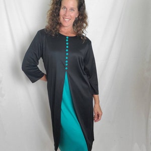 1980s dress 80s Westside Clothing Co plus size vintage image 2