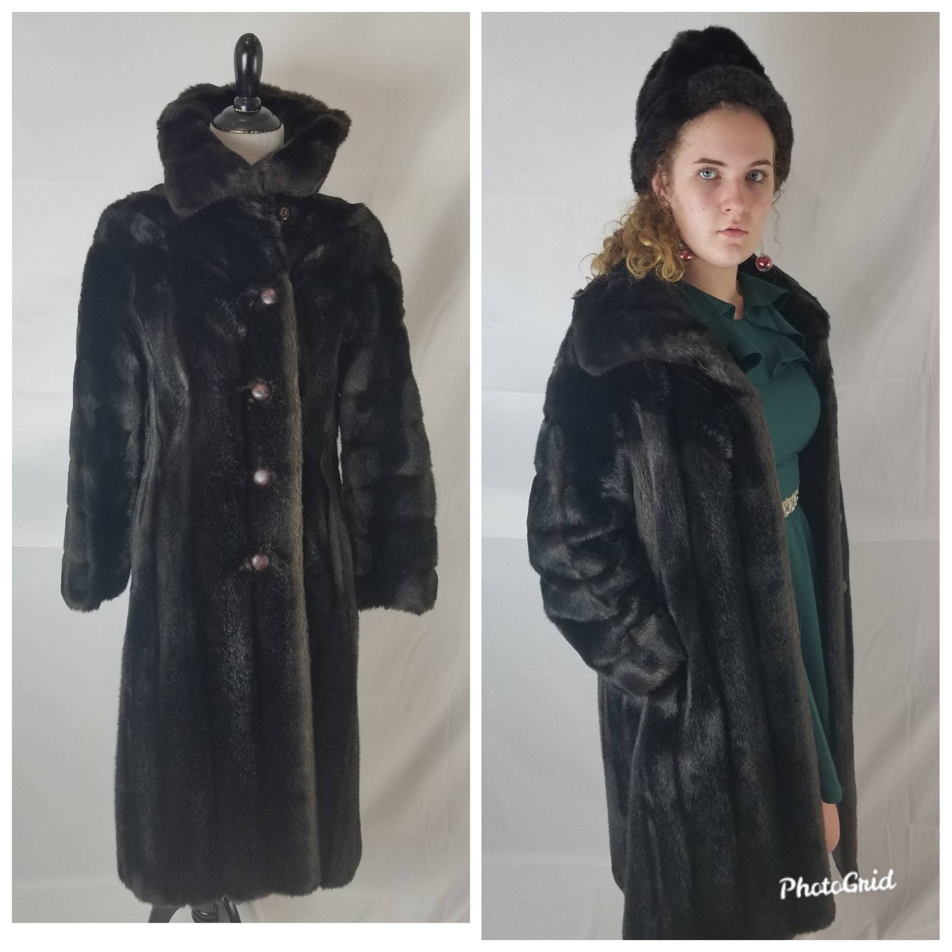 【CLASSICO】 Vintage Coat SE / FLCCDA2U11 Rare Vintage Designers Faux Fur Shearling Coat Jacket - Etsy