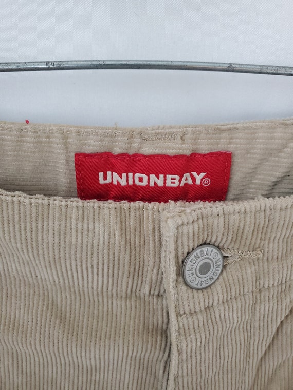 1990s corduroy shorts vintage 90s Unionbay tan NWT - image 4