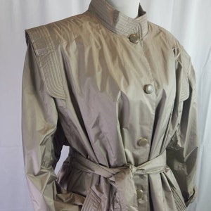 1980s coat Maggie Barnes vintage 80s Dupont Thermolite jacket NWT