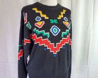 Suéter vintage dos anos 80 Head Sportswear