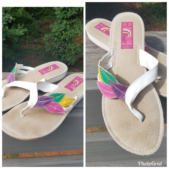 1980's flip flops