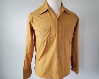 1970s oxford shirt vintage 70s mens Braidburn button down