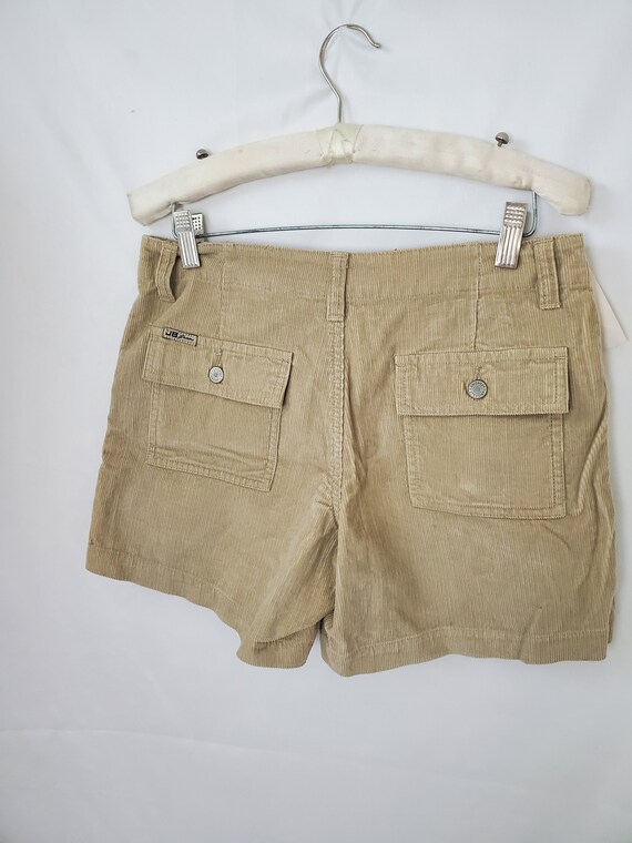 1990s corduroy shorts vintage 90s Unionbay tan NWT - image 6
