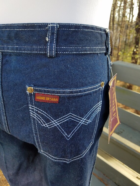 1980s jeans Andre Dumas vintage 80s denim pants N… - image 7