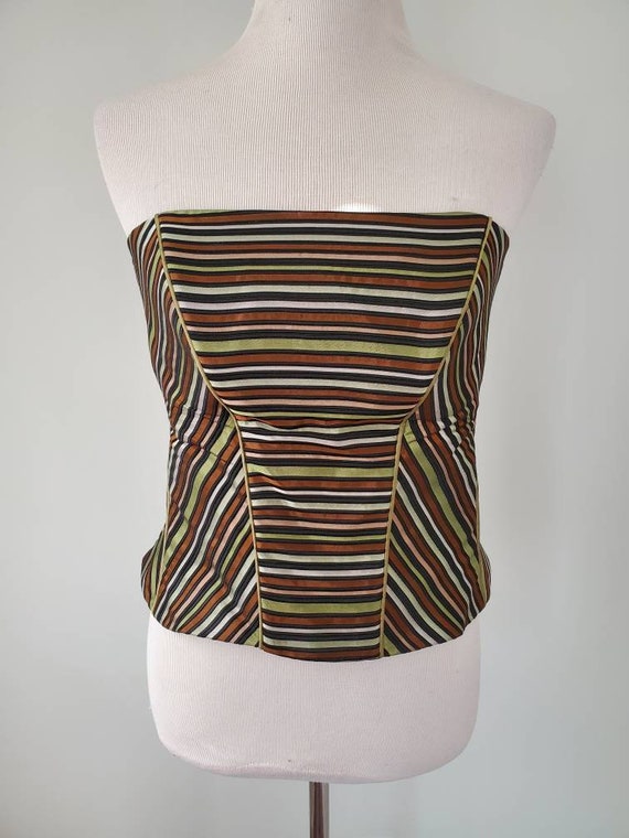 1990s corset vintage 90s Scott McClintock straple… - image 7