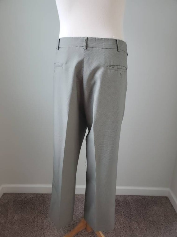 1990s pants pleated microcheck vintage 90s Haband… - image 4