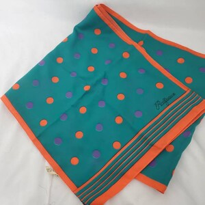 1970s scarf polka dot vintage 70s Ralfeaux bandana