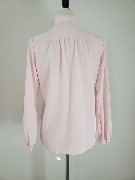 1970s blouse Sears vintage 70s lavender top - image 8