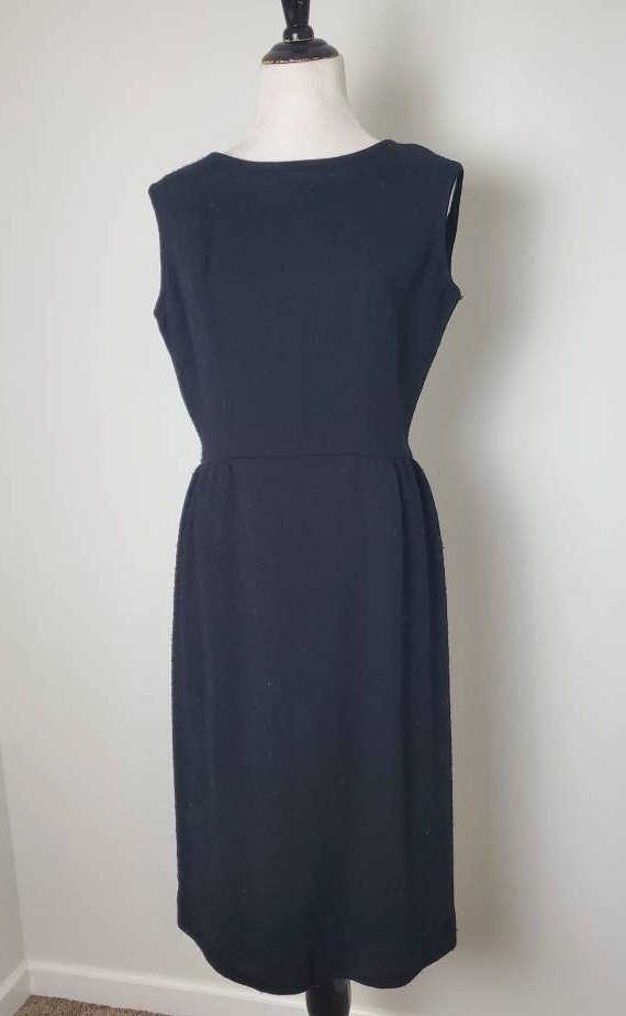 1960s dress black vintage 60s Breakfast at Tiffan… - image 8