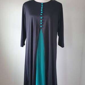 1980s dress 80s Westside Clothing Co plus size vintage image 7