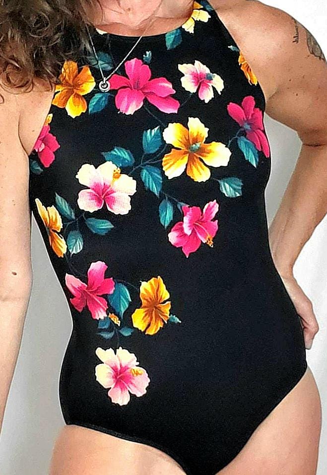 レディース 20s vintage Jantzen アンティーク ジャンセン ネイビー 水着