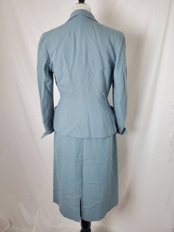 1940s suit blue vintage 40s pinup  outfit - image 6