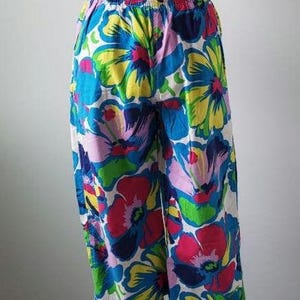 1990er Jahre Bermuda Vintage 90er Jahre Shorts tropisch floral Sea and Ski Hawaii-Hose