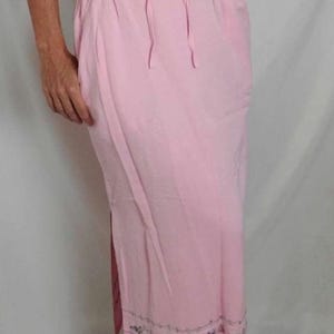 1990s skirt pink vintage 90s Koret maxi