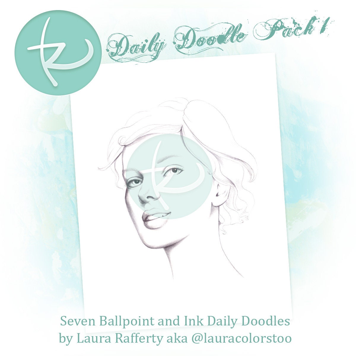 Adult Coloring Digital Printable Pages Set Color my Daily Etsy