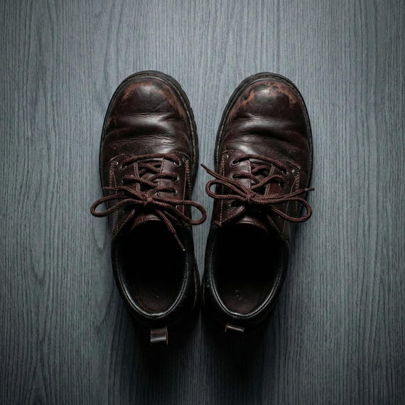Skechers Chunky Platform Lug Sole Shoes Mens 9 Brown Leather Oxford Vintage Y2K Vintage 90s Skechers Brown Platform Oxford Lace up Loafer  main image 4